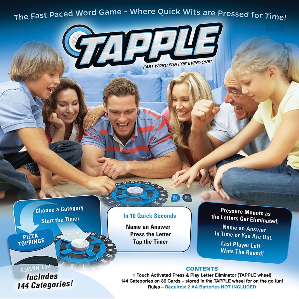 Tapple Fast Word Fun For Everyone! - Kremer's Toy And Hobby