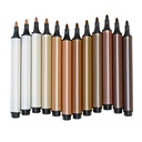 72ct Triangular Magic Stix Global Skin Tone Markers in 12 Colors