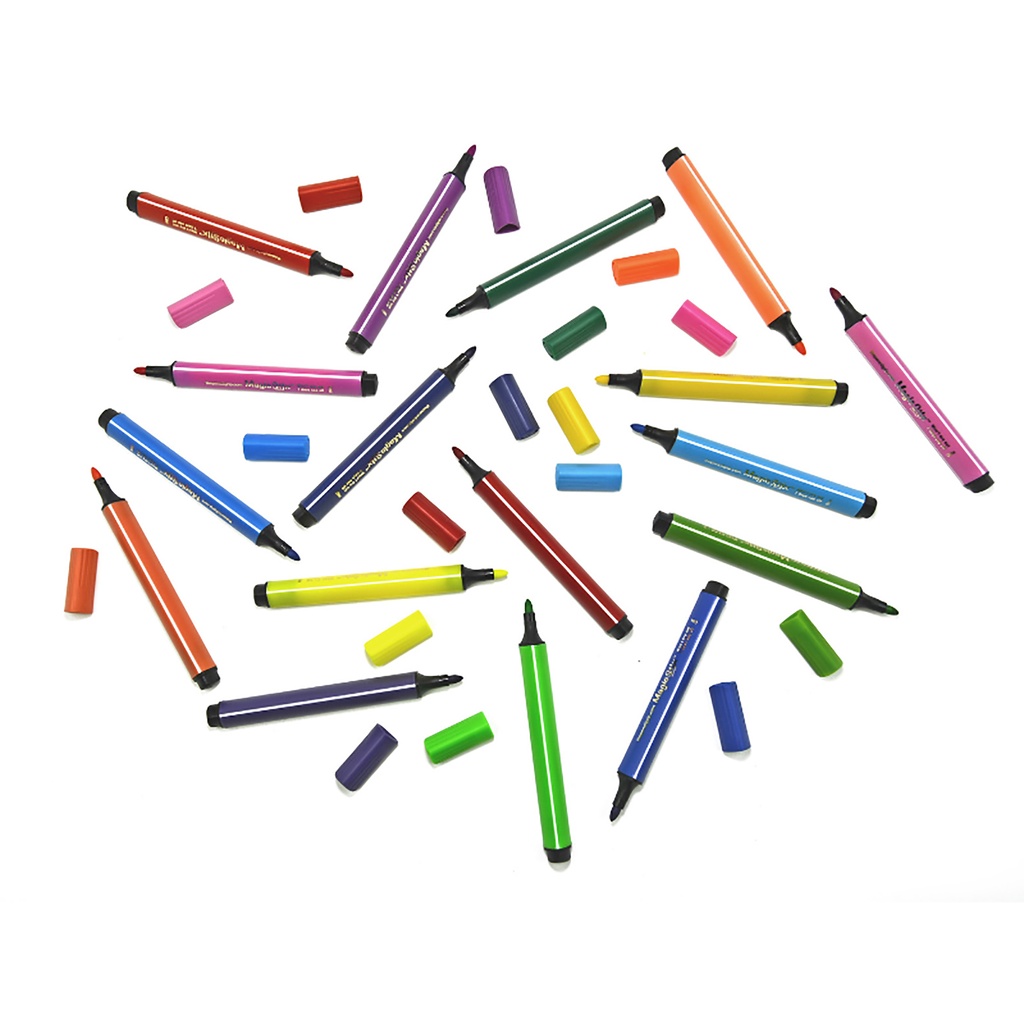 Triangular Magic Stix Markers 48 Pack