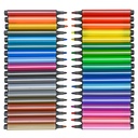 Triangular Magic Stix Markers 48 Pack