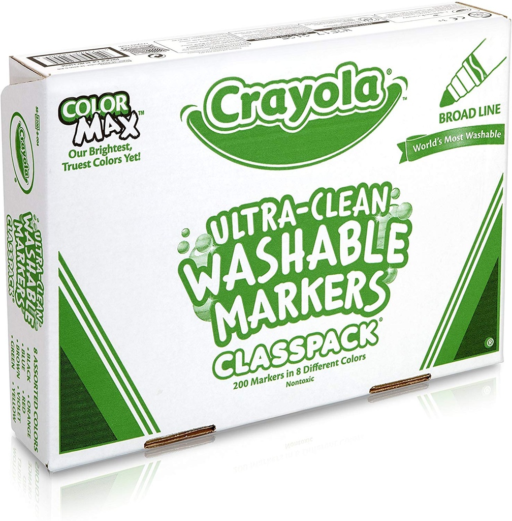 Crayola - Ultra-clean Markers - Washable