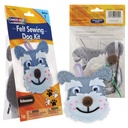 All 12 Felt, Foam & Pom Pon Animal Craft Kits