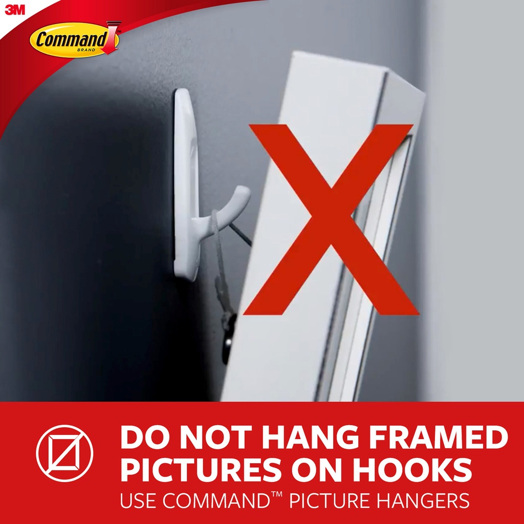 Command™ Large Utility Hooks Multi-Pack 9ct