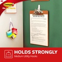 Command™ Medium Utility Hooks Multi-Pack 18ct