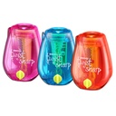 Twist-n-Sharp™ Kids Pencil Sharpener, Assorted Colors, Pack of 6