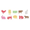 Farm Adventure Giant Stampers Set of 10