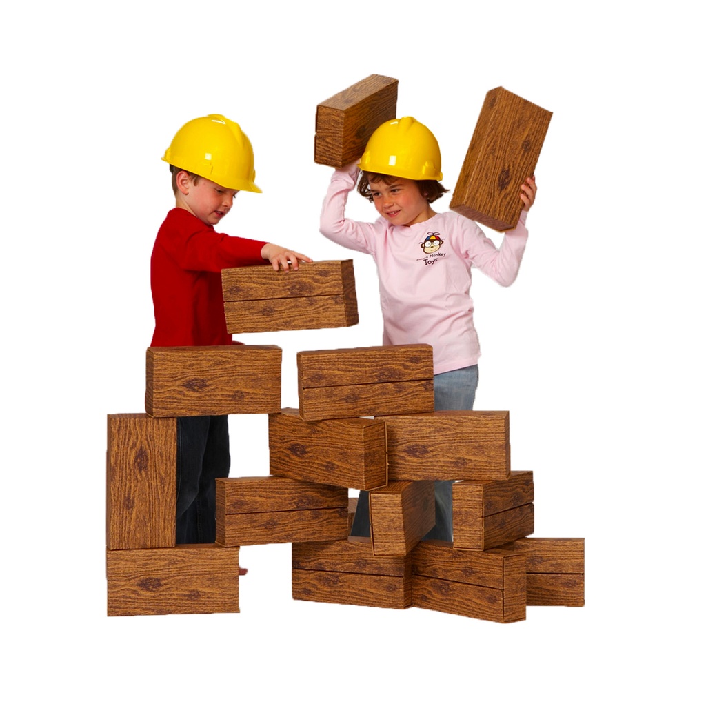 ImagiBRICKS™ Giant Construction Building Block 24 Piece Set