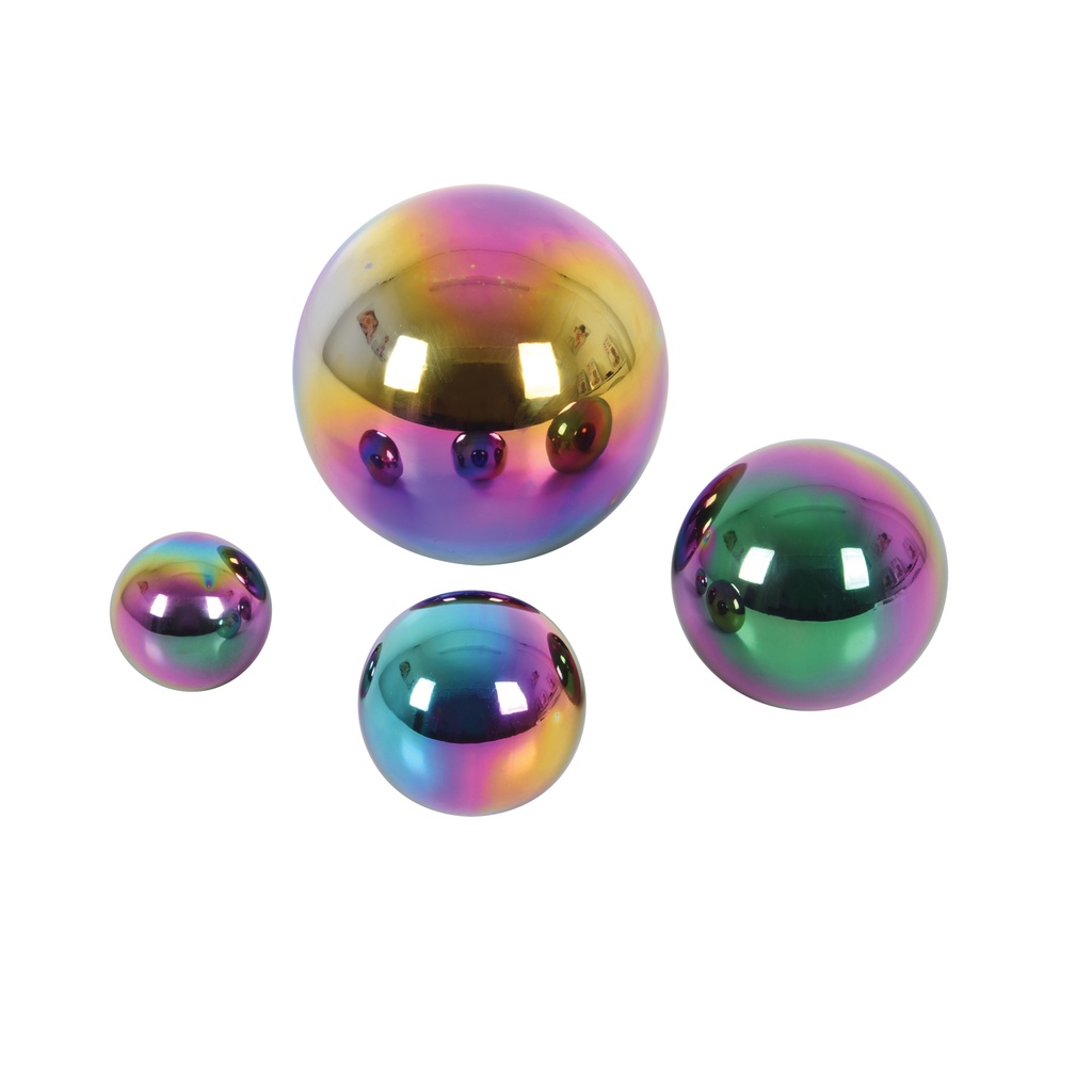 Color Burst Sensory Reflective Balls Set of 4