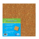 6" x 6" Natural Cork Tiles 12 Pack