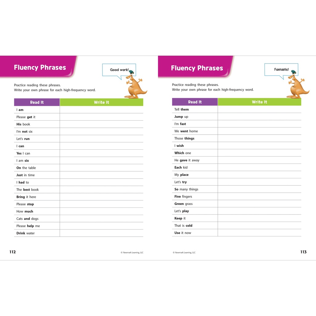 Decodable High Frequency Words Workbook