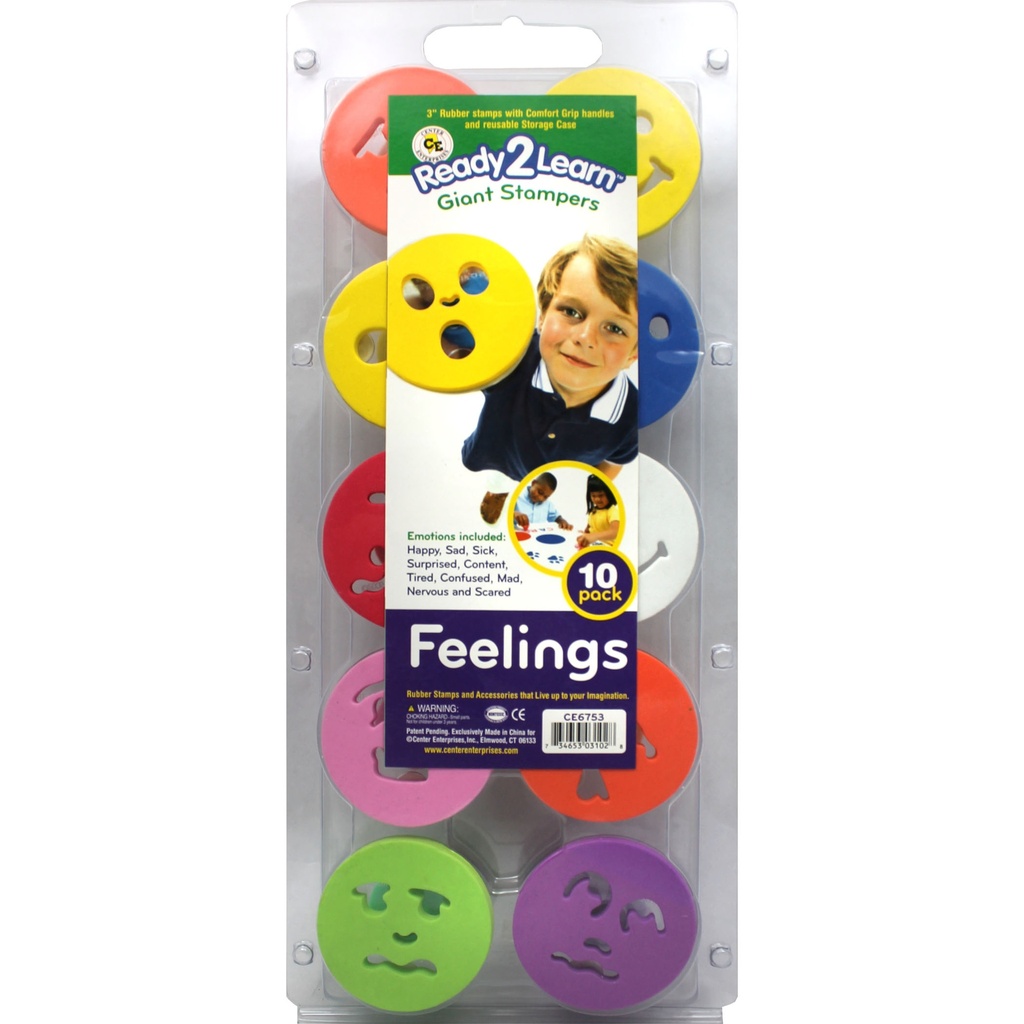 Feelings Giant Stampers Set of 10