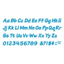 Blue 4" Italic Combo Ready Letters®