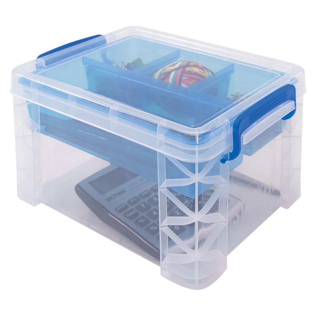 Divided Storage Box with Insert