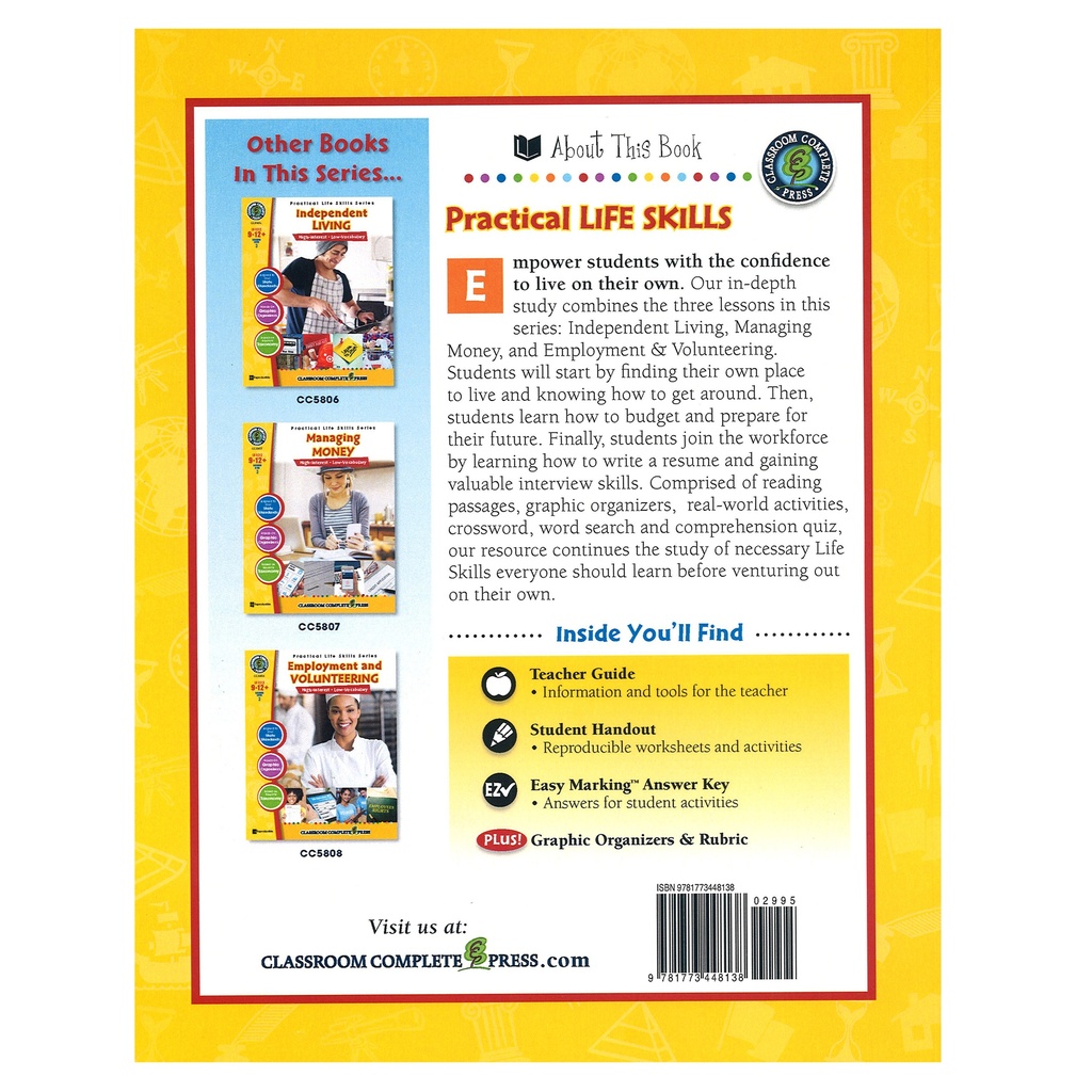 Practical Life Skills Big Book, Grade 9-12