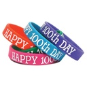 Happy 100th Day Wristband Pack 60ct