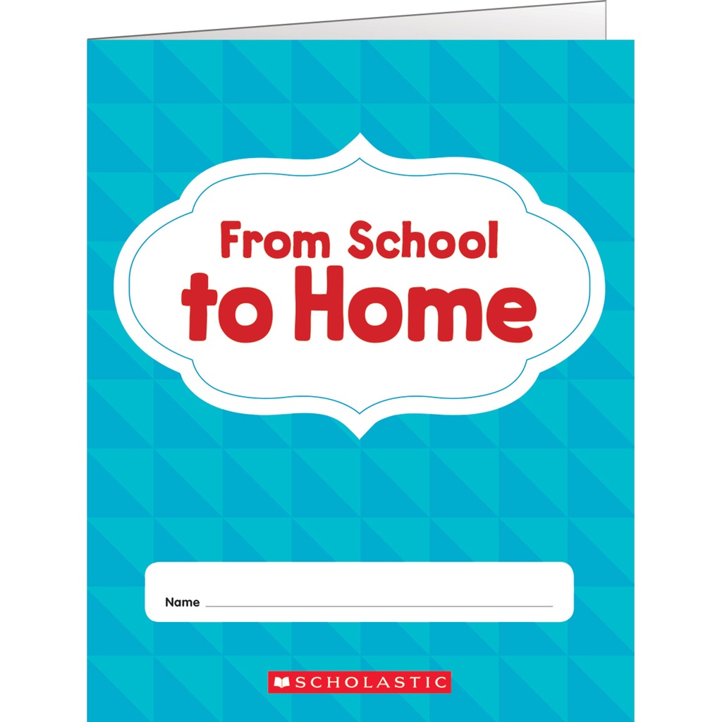 From School to Home Folders Pack of 6