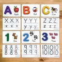 Alphabet & Numbers Learning Cards