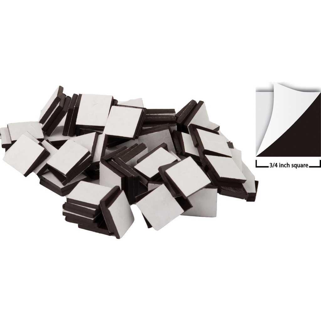 Adhesive Magnetic Squares 300ct