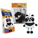 Felt & Foam Animal Craft Kits: Giraffe, Monkey, Tiger, Panda, Elephant & Fox