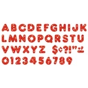 Red Sparkle 4" Casual UC Ready Letters®