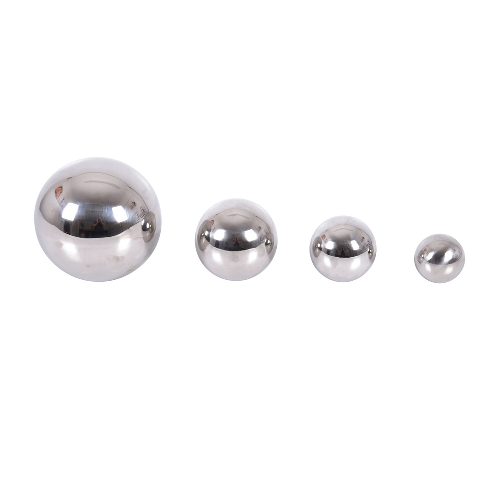 Silver Sensory Reflective Balls Set of 4