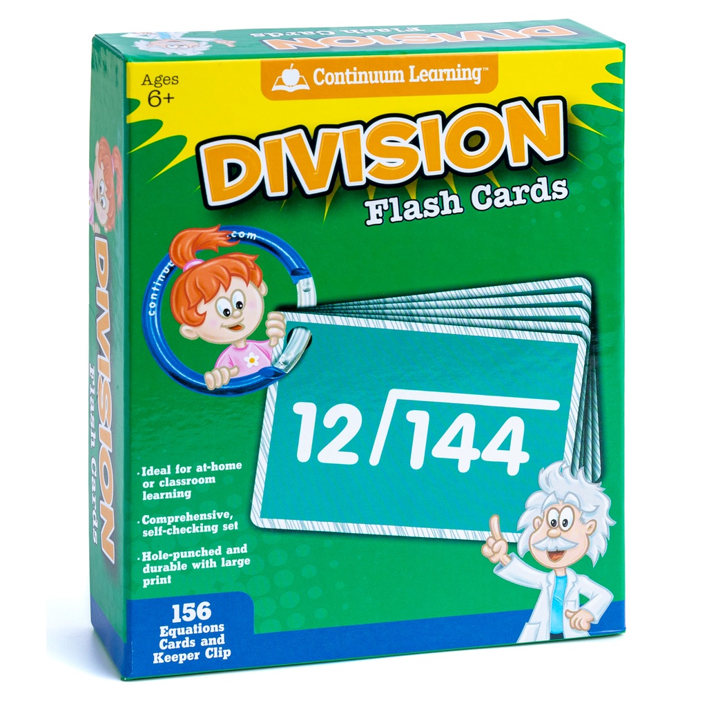 Division Flash Cards