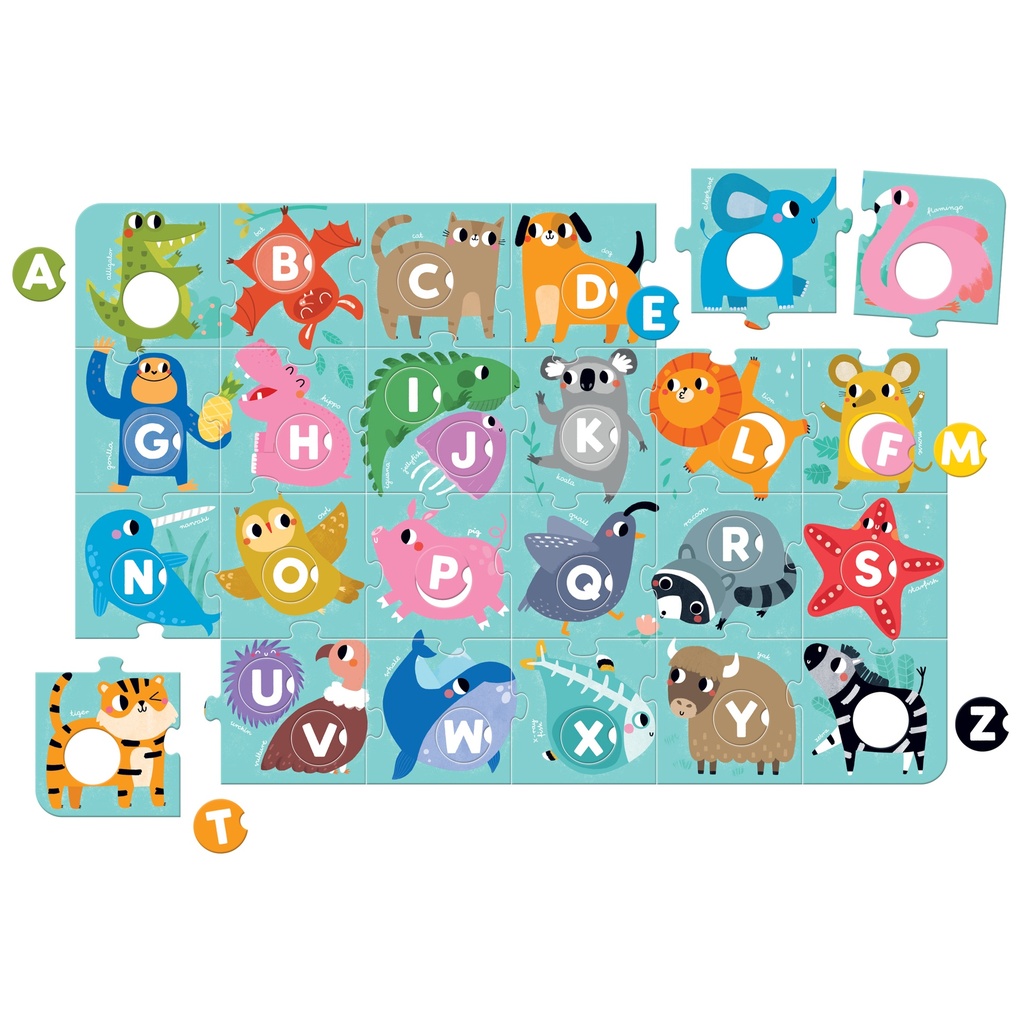 Suuuper Size Puzzle Alphabet Match