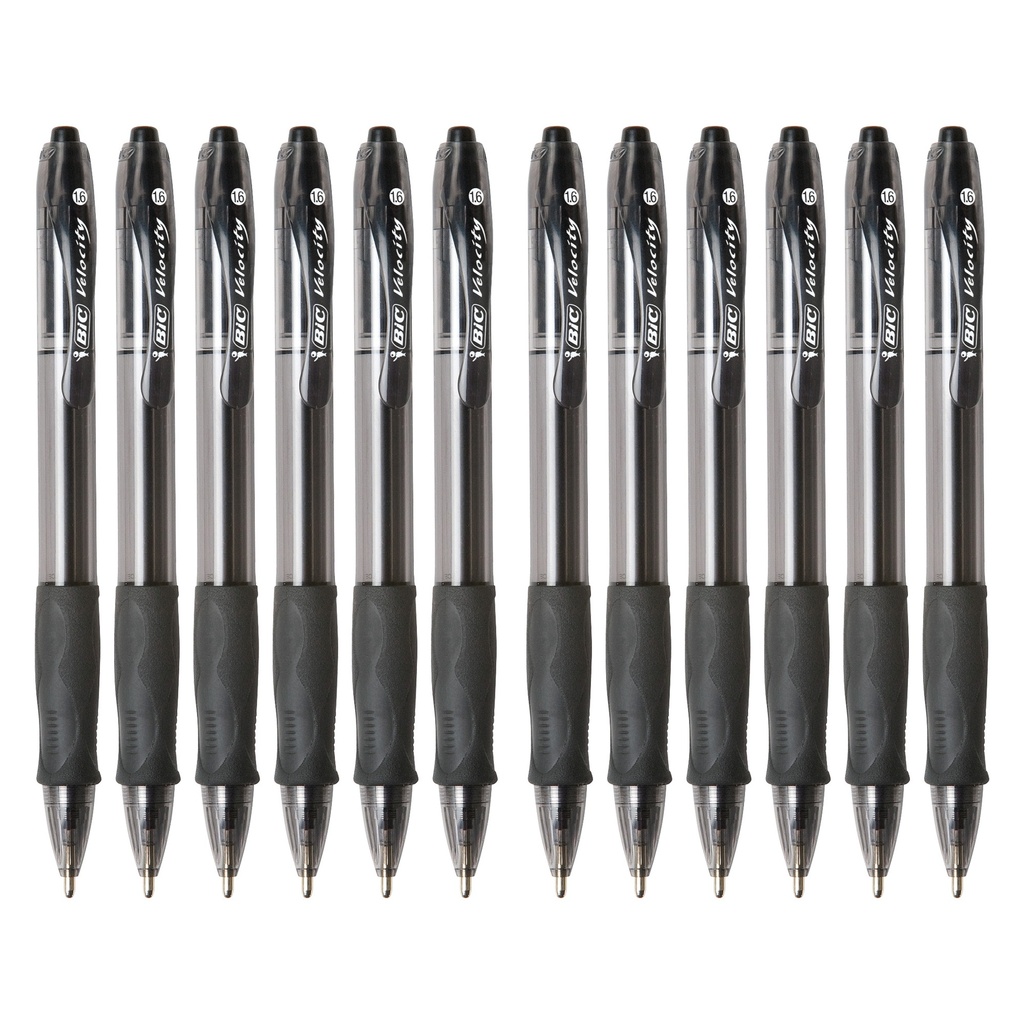 Glide™ Black Bold Point Retractable Ball Point Pens 12 Count