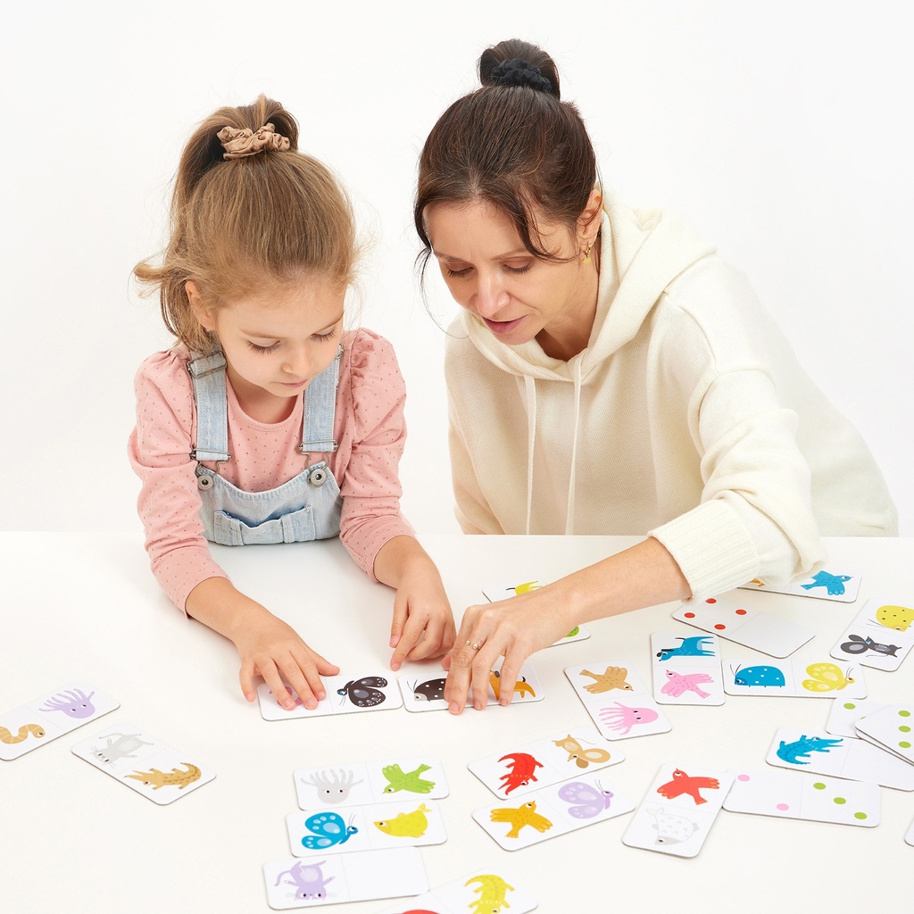 Let's Play Color Dominoes