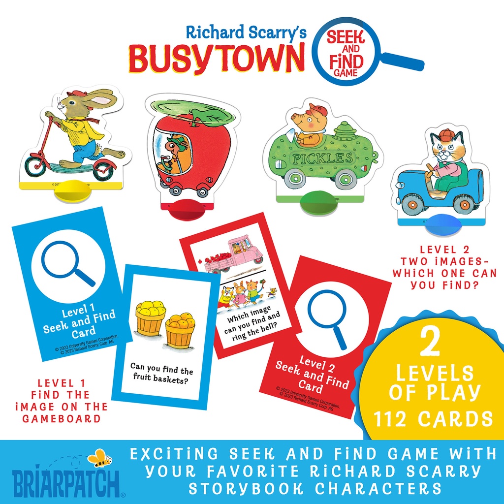 Richard Scarry Busytown Seek and Find Game