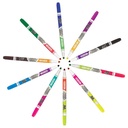 96 Double-Tip Washable Markers in 16 Colors