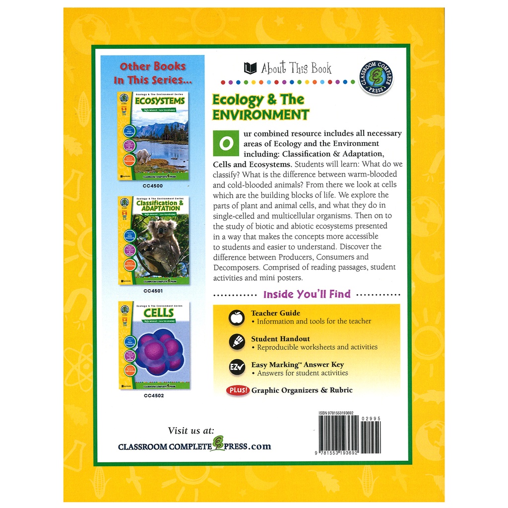 Ecology & The Environment Series, Ecology & Environment Big Book