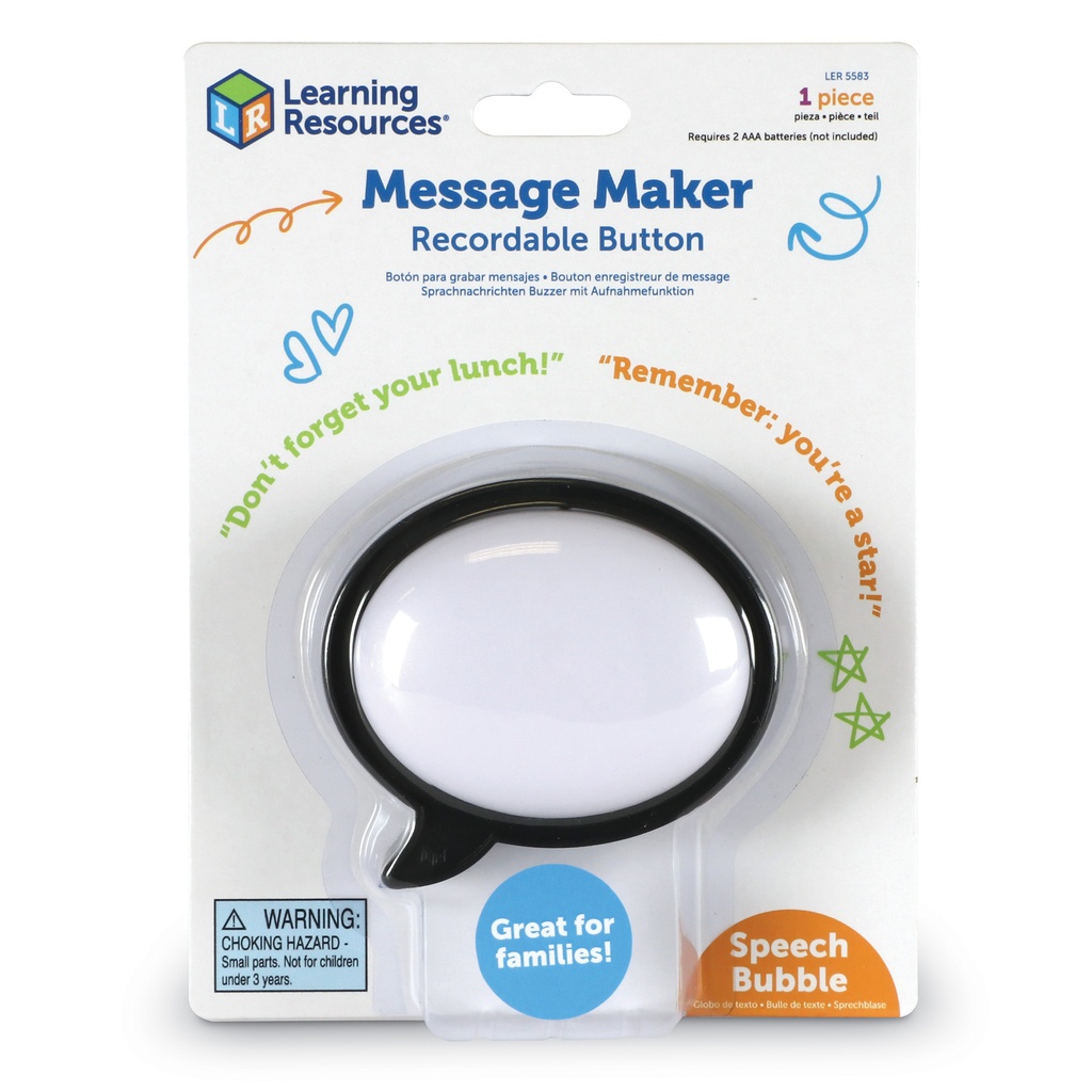 Speech Bubble Message Recorder 