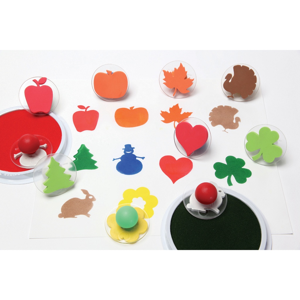 Holiday Shapes Giant Stampers Set of 10