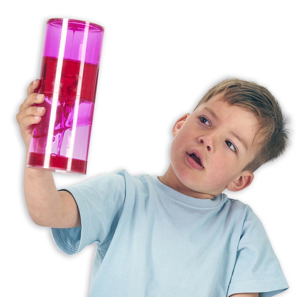 8" Sensory Jumbo Ooze Tube Large Liquid Timer