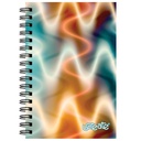 Neon Squiggles 9" x 6" Poly Sketch Book