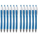 Glide™ Exact Blue Retractable Fine Point Ball Point Pens 12 Count