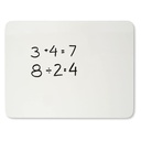 2-Sided Lined/Plain 9" x 12" Dry Erase Boards Pack of 6