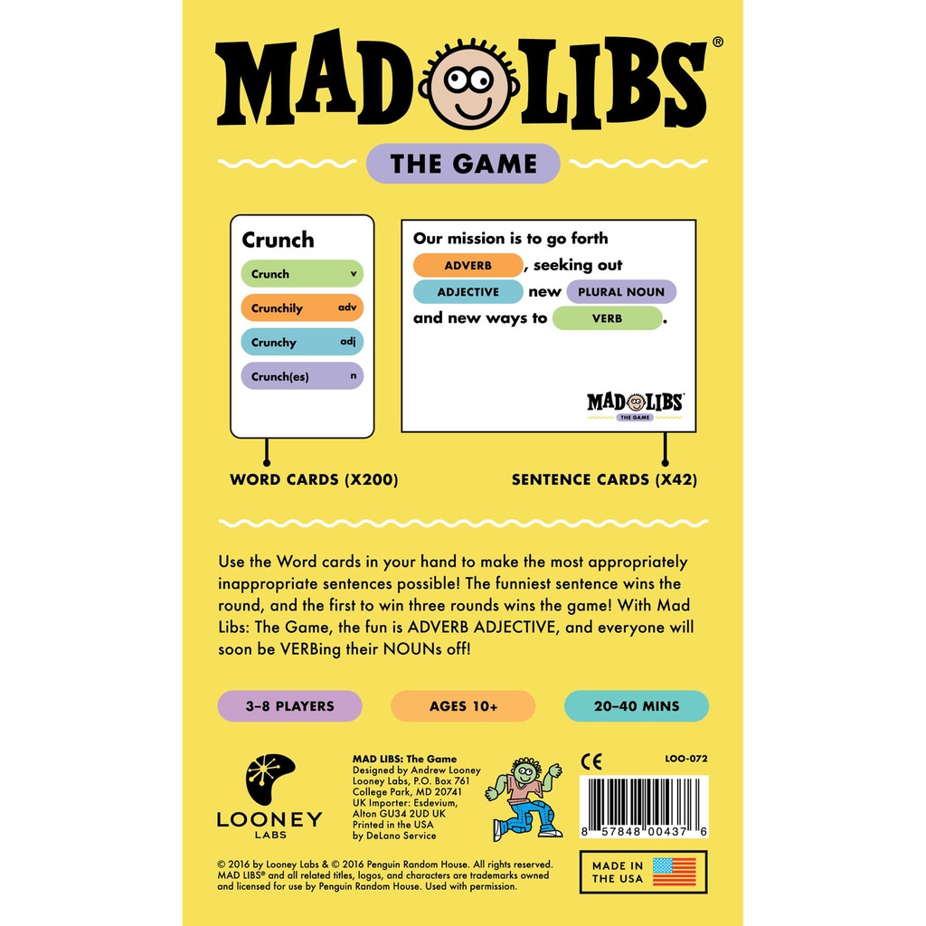 Mad Libs® The Game