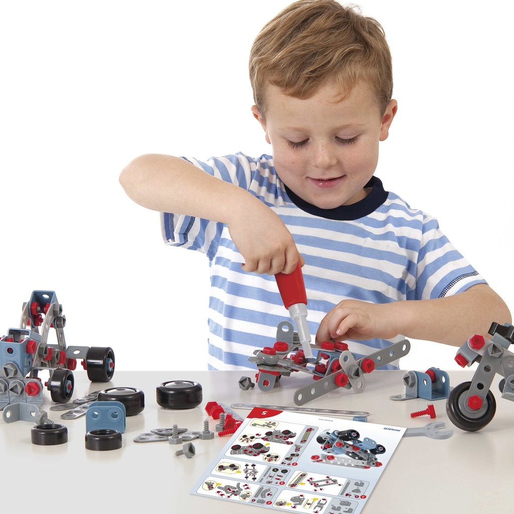 Mecatech Vehicle & Robot Building Set 106 Pieces