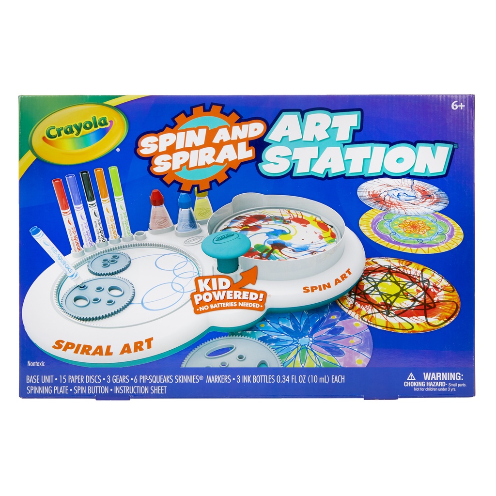 Spin & Spiral Art Station