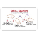 Multiplication and Division Three-Corner® Flash Cards