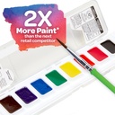 8 Color Crayola Semi-Moist Washable Watercolor Sets 6ct