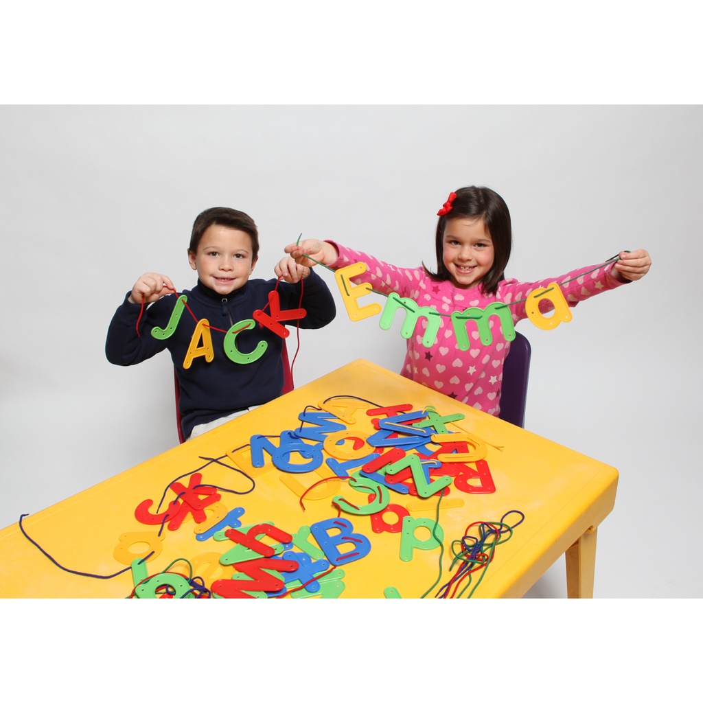 Uppercase Lacing Alphabet Set of 26