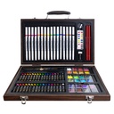 Multimedia Illustration Wood Art Set, 85 Pieces