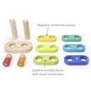 Rainbow Magnetic Floating Wooden Stacker