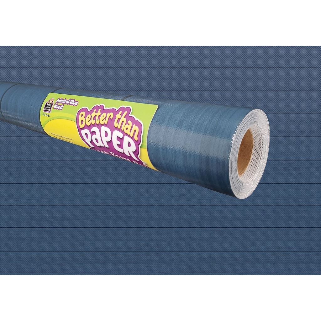 Better Than Paper® Bulletin Board Rolls 4 Rolls 4' x 12' Admiral Blue 