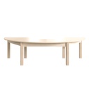 Wooden Half Circle Classroom Activity Table