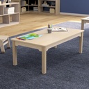 Wooden Rectangle Classroom Activity Table