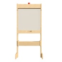 Free Standing Wooden Double Sided Accessory Panel Easel